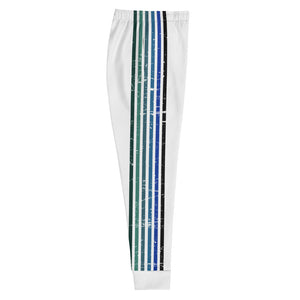 Lenni Retro Stripe White Track Pants