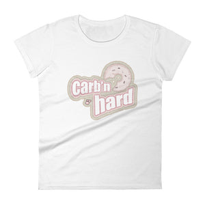 Megan Pink Carb'n Hard Ladies Tee