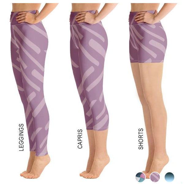Lexi Purple Striped Bottoms