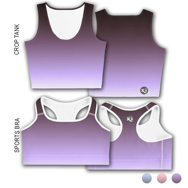Penny Purple Ombre Tops