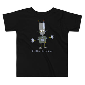 Robot Little Brother Kids Tee