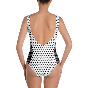Polka Dots One-Piece Swimsuit