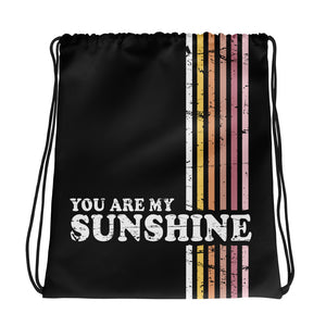 Lenni Pink Sunshine Drawstring bag