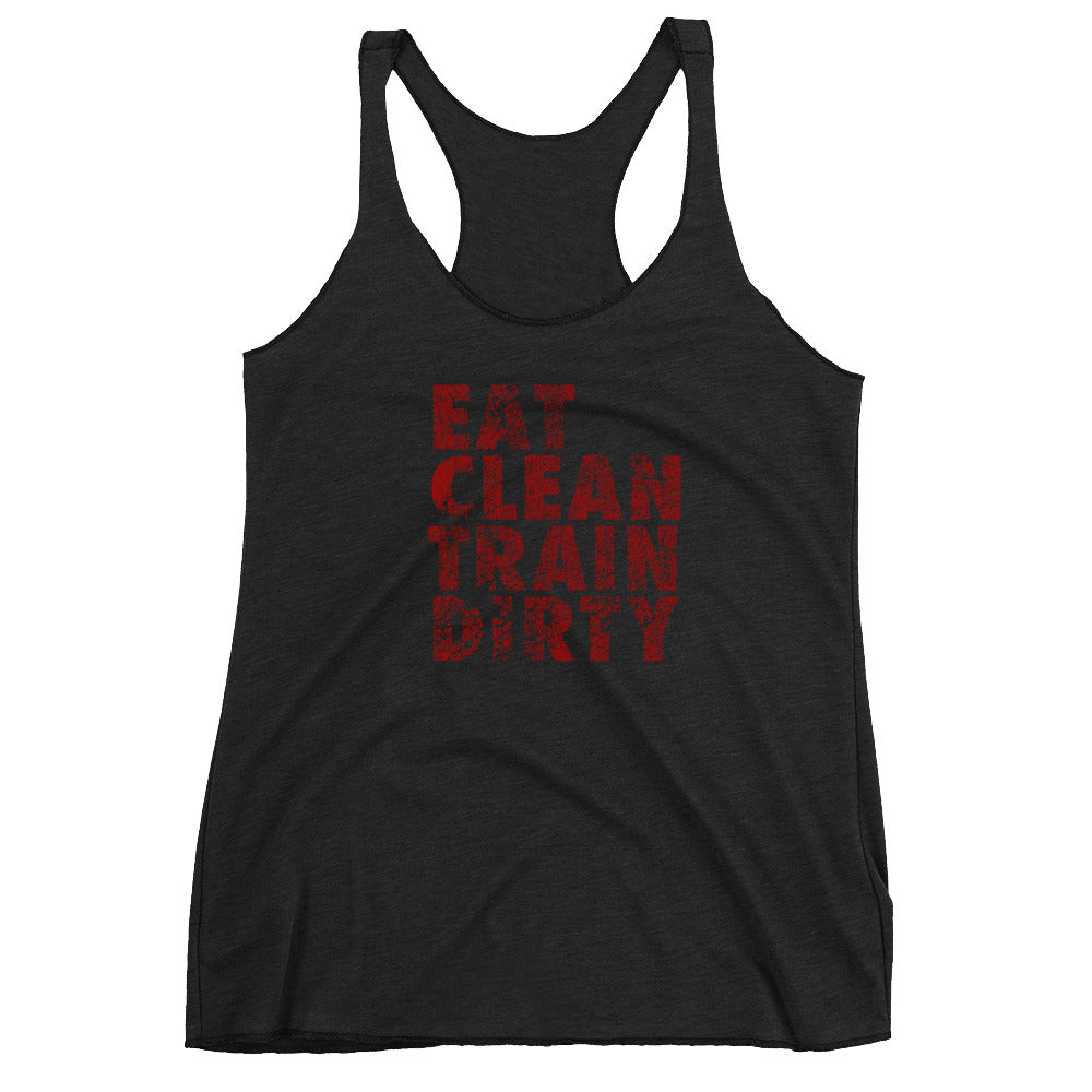 Train Dirty Racerback Tank