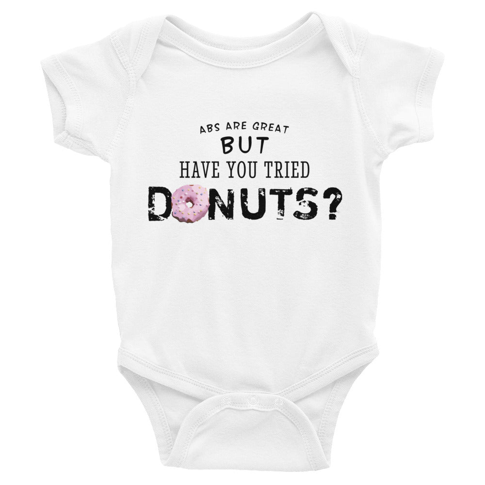 Pink Donut Baby Bodysuit