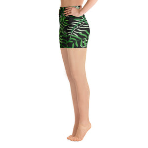 Maggie Green Palm Shorts