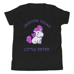 Unicorn Little Sister Youth Tee