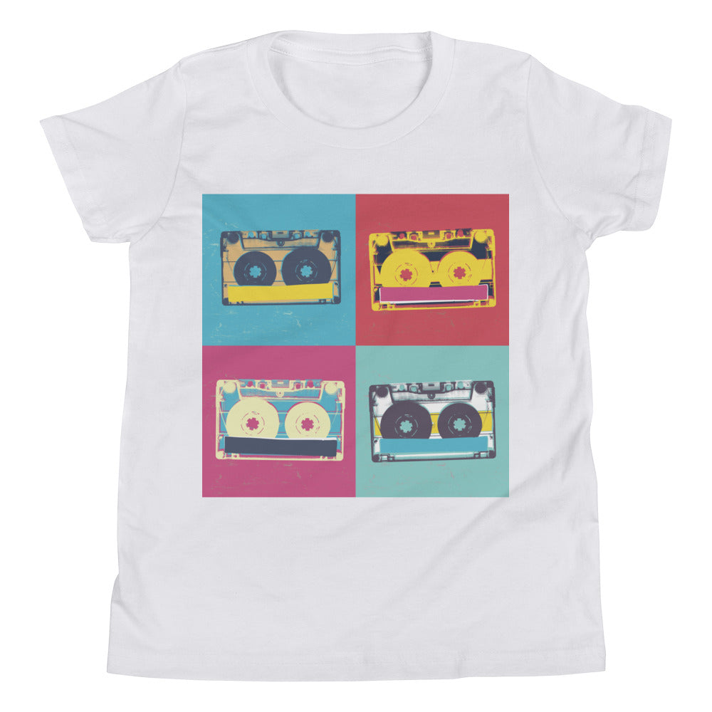 Cassette Tape Pop Art Youth Tee