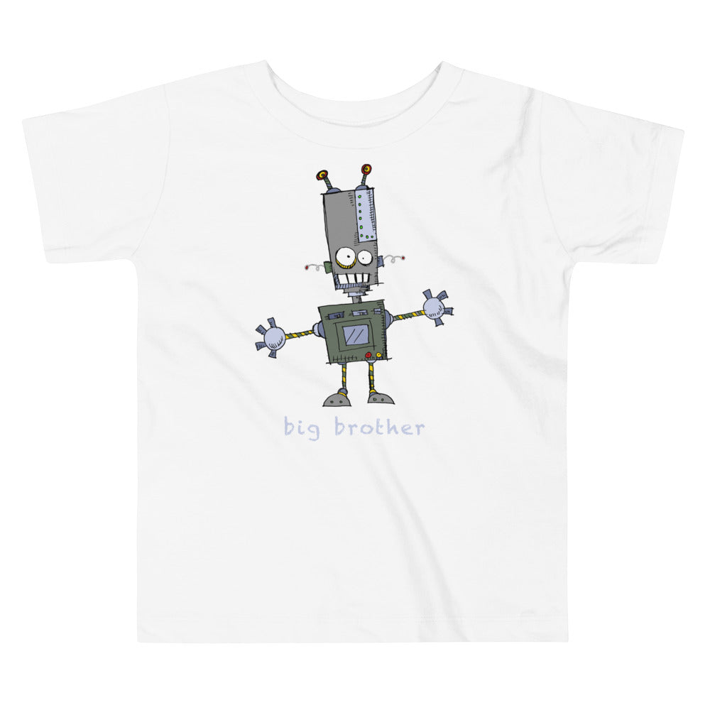 Robot Big Brother Kids Tee