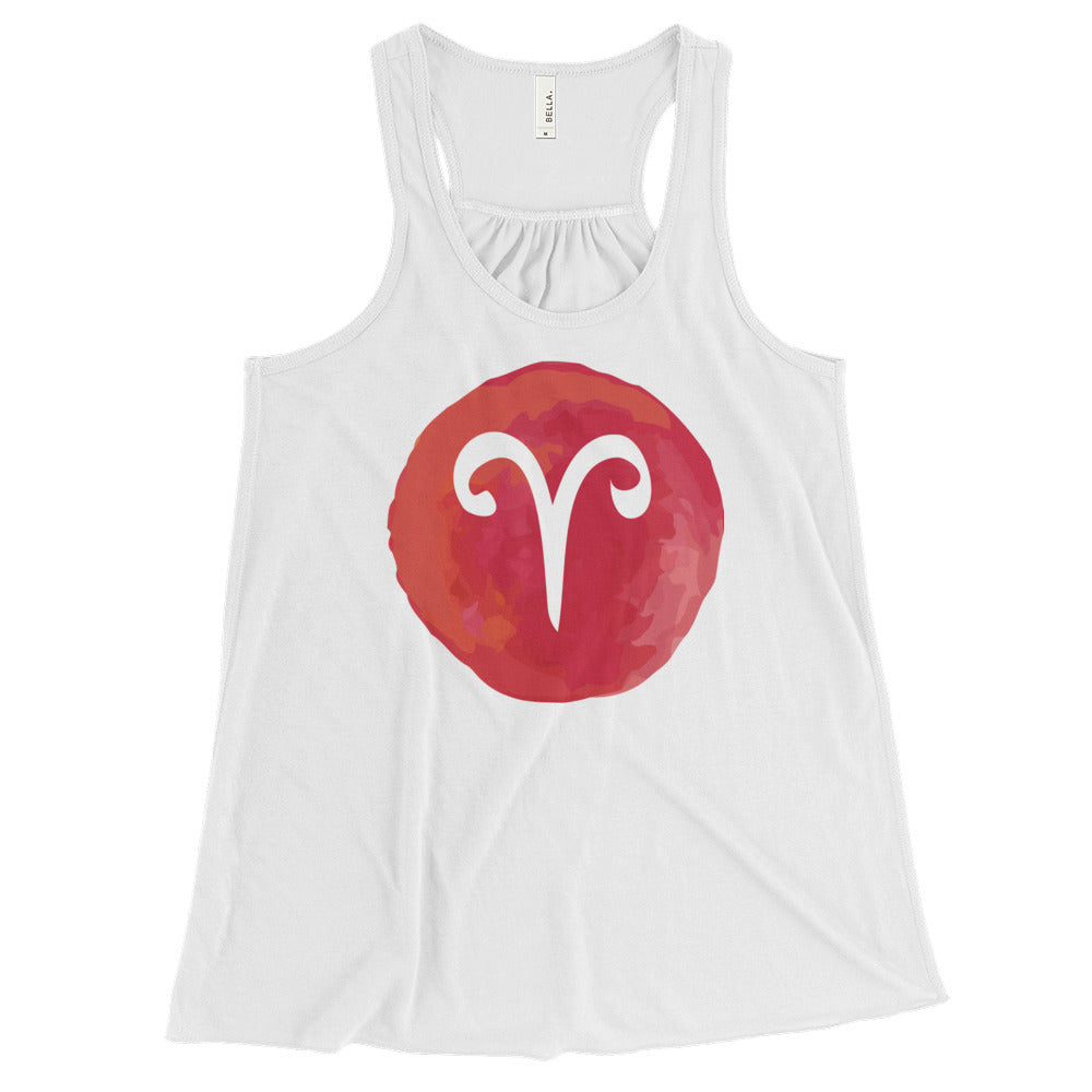 Aries Fire Racerback Tank