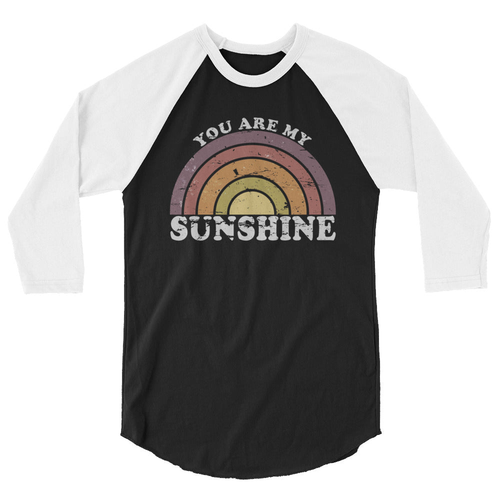 Sunshine Black Raglan Shirt