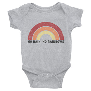 Retro Rainbow Baby Bodysuit