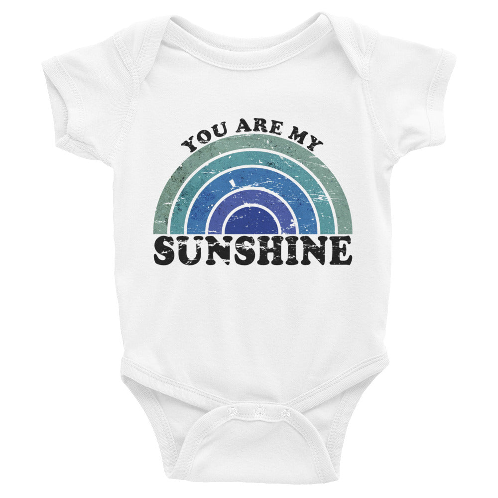 Blue Sunshine Baby Bodysuit