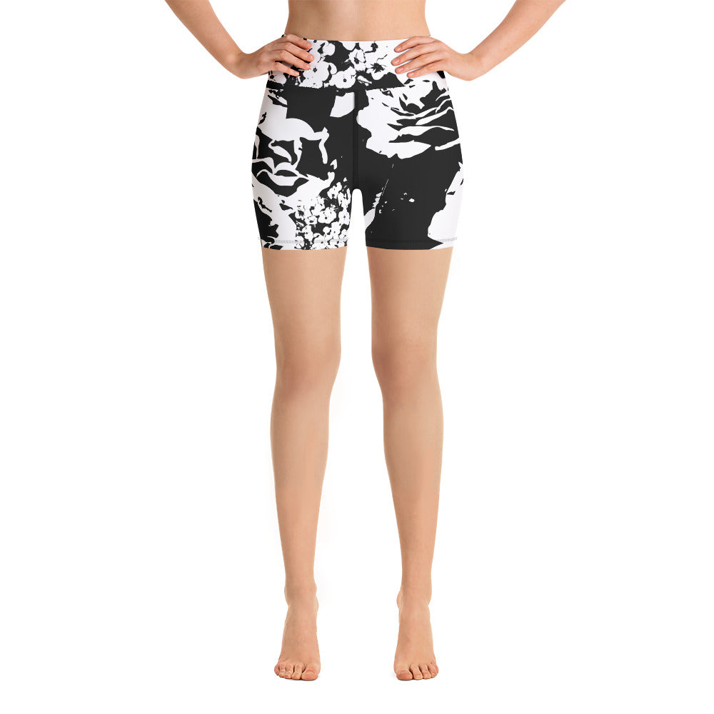 Floral Contrast Swim Shorts
