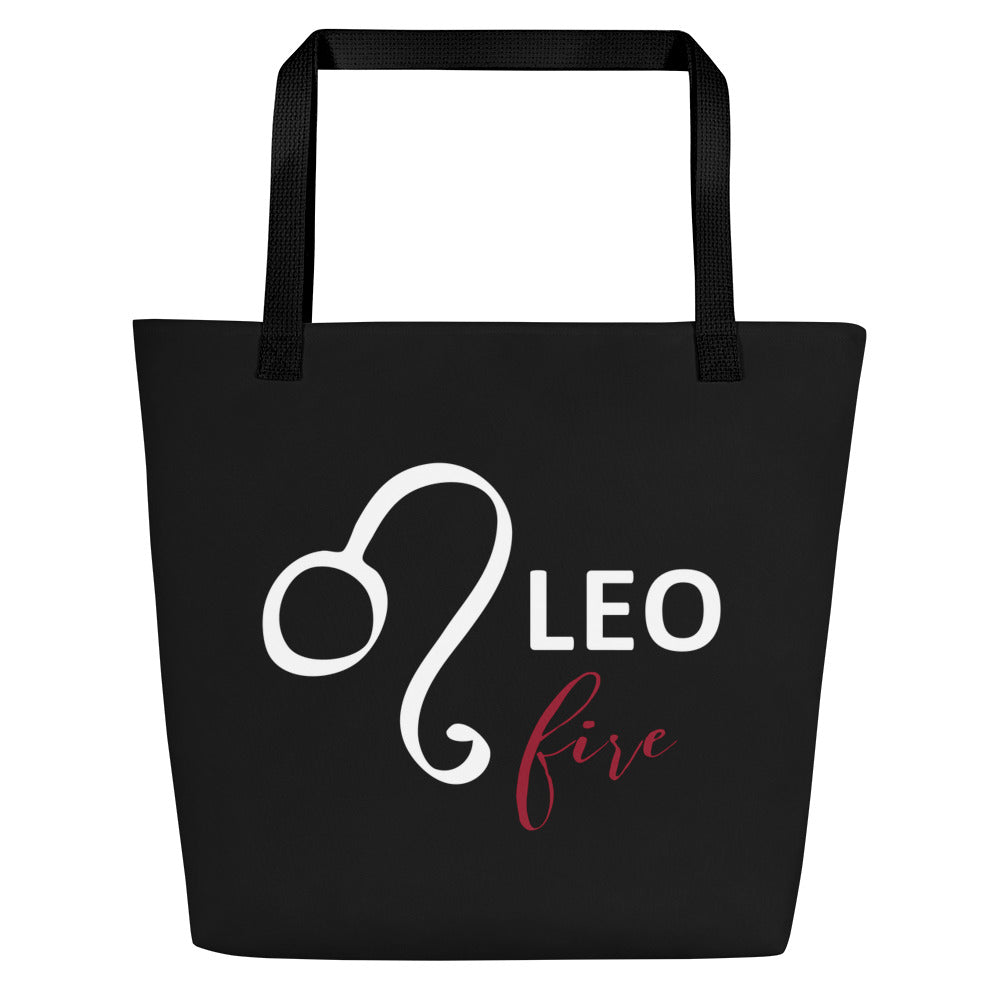 Leo Fire Gym Bag