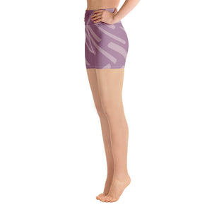 Lexi Purple Stripe Shorts