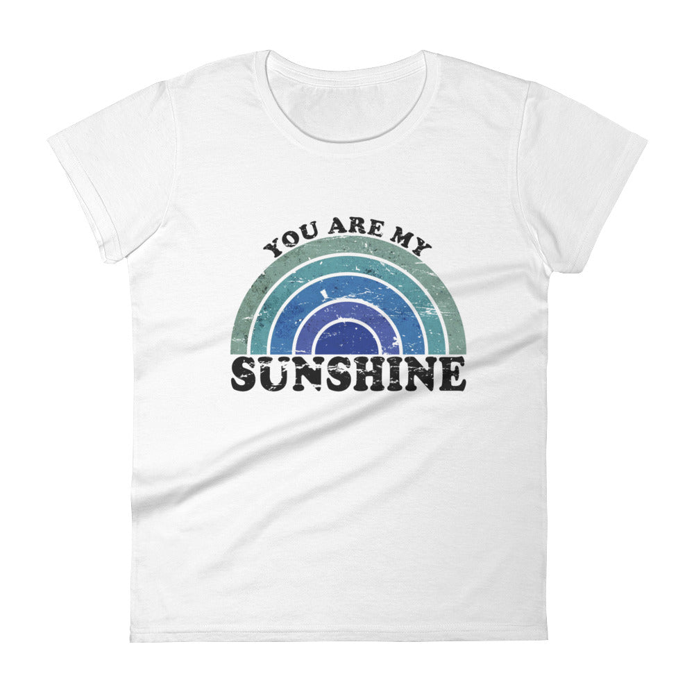 Sunshine White Ladies Tee