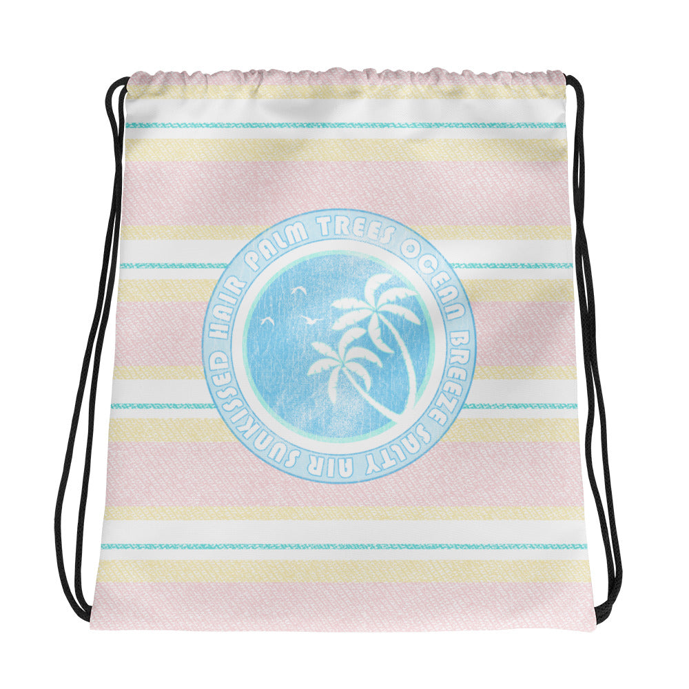 Palm Trees Drawstring bag