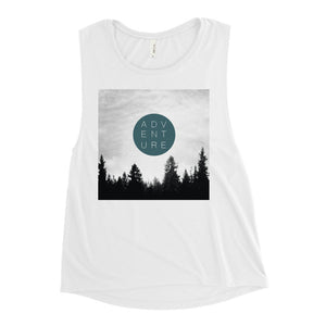 Adventure Turquoise Muscle Tank