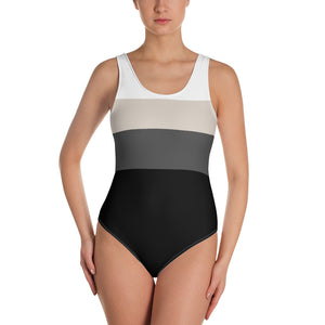 Colorblock One-Piece Swimsuit