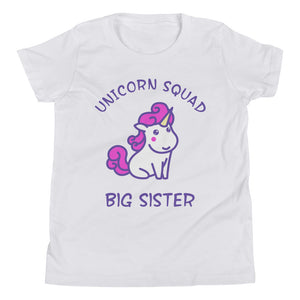 Unicorn Big Sister Youth Tee