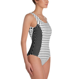 Polka Dots One-Piece Swimsuit