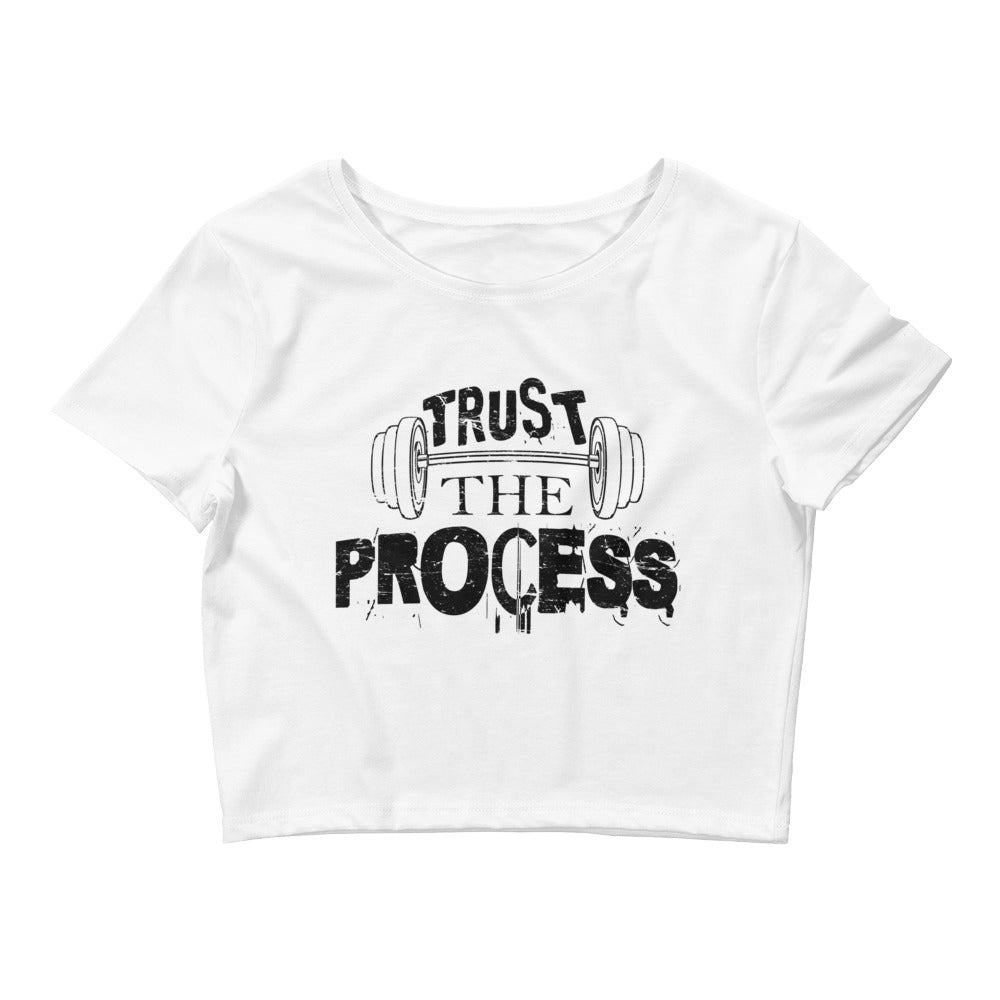 Trust The Process Crop Tee