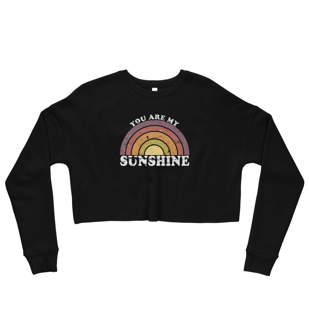 Sunshine Rainbow Crop Sweatshirt